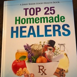 BOOK “HOMEMADE HEALERS”. NWOT HARDCOVER